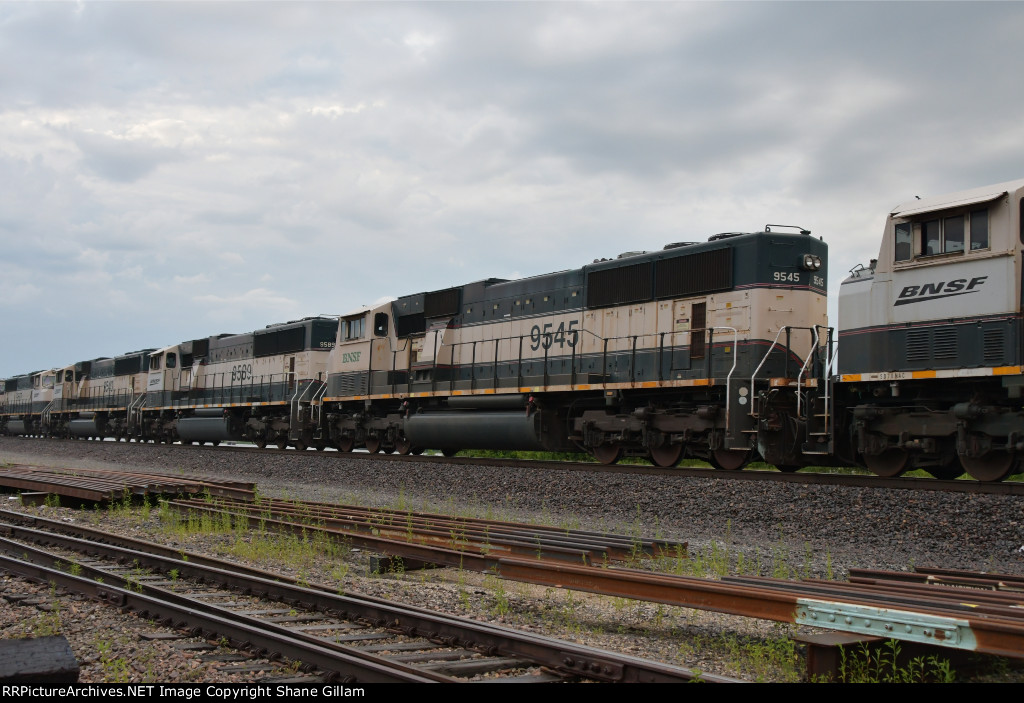 BNSF 9545 Roster shot